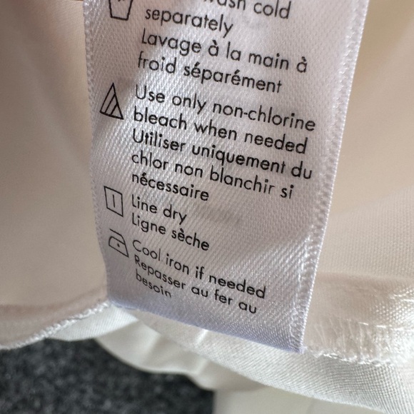 L*Space Victoria Women’s Side Slit Lilikoi Maxi Dress Rayon V-Neck White Size XL - Picture 13 of 16